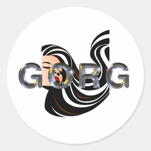 TEE Gorg Runder Aufkleber (Vorderseite)