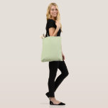 Tee Green Solid Blank Color Tasche<br><div class="desc">Tee grüne Vollblanke Farbe ist ein helles Grün mit Erde zu. Farbenfrohe Farbe,  die es für viele Designs und solide Farben geeignet macht. Fröhliche Farbe mit fröhlicher Inspiration und Freude. Hex# E1EDBD</div>