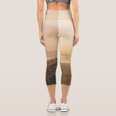 TEE Großartiger Ehemann Besser Leben Capri Leggings (Rückseite)