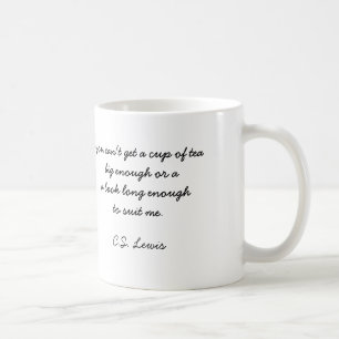 TEE GROSSE/BUCH LANGE Tasse