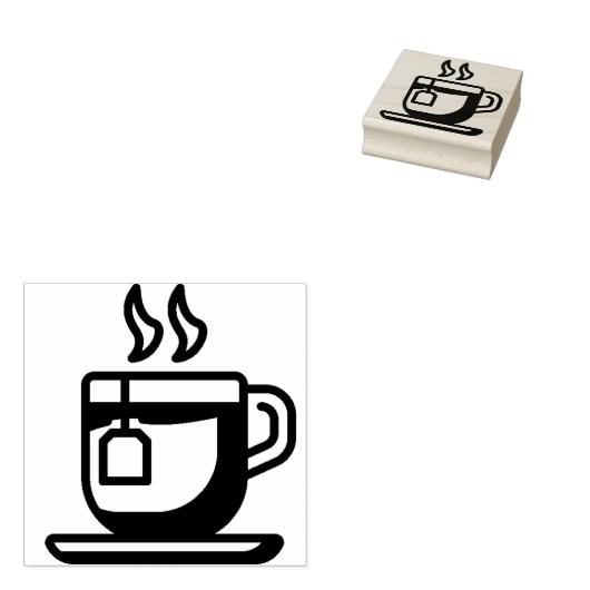 Tee Gummistempel (Stempel)