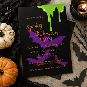 Tee-Halloween-Party Einladung