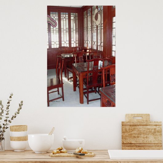 Tee House Poster (Küche)