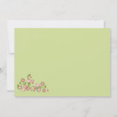 Tee im Garten Einladung (Rückseite)