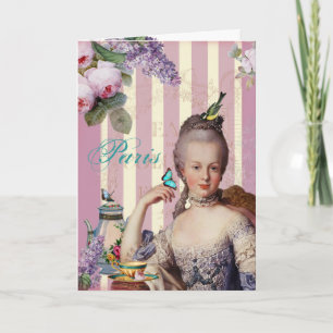 Tee im Petit Trianon – rosa Danke