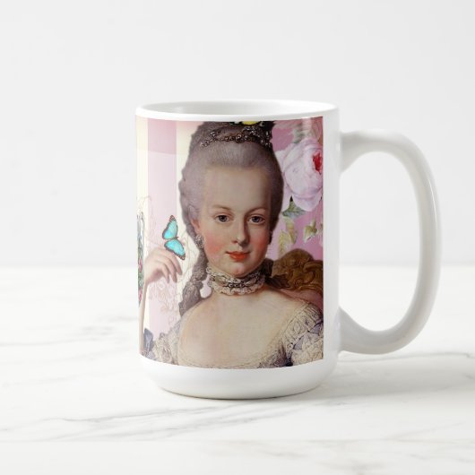 Tee im Petit Trianon – rosa Kaffeetasse (Rechts)