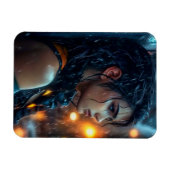 Tee im Regen Magnet (Horizontal)