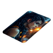 Tee im Regen Magnet (Linke Seite)