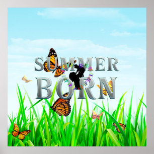 TEE Im Sommer geboren Poster