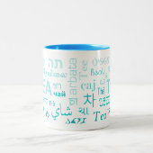 Tee in jeder Tasse in Blau (Mittel)