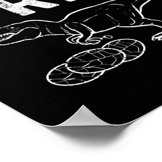 Tee Infuser gegen T Rex Dinosaur Dino Eggs Poster (Ecke)