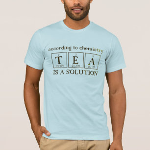 Tee ist eine Chemie Solution Science