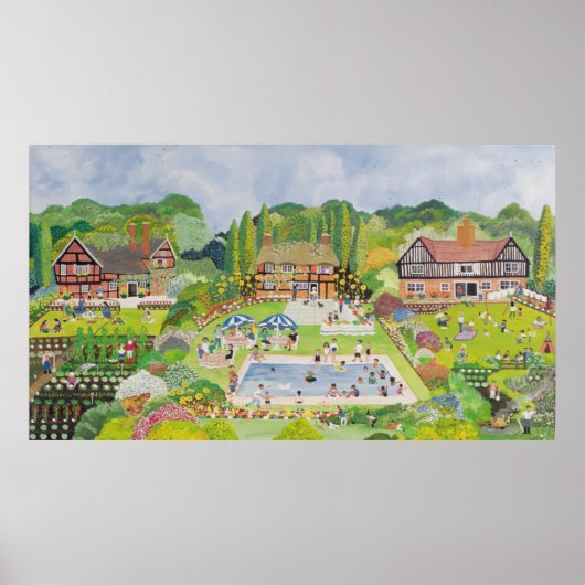 Tee ist fertig poster (Vorne)