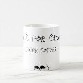 Tee ist für Holzklötze Kaffeetasse (Mittel)