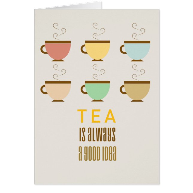 Tee ist immer eine gute Idee (Vorne)