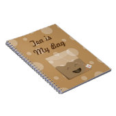 Tee ist meine Tasche Notizblock (Rechte Seite)