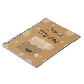 Tee ist meine Tasche Notizblock (Linke Seite)