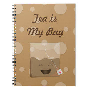 Tee ist meine Tasche Notizblock