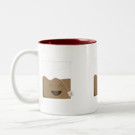 Tee ist meine Tasche Zweifarbige Tasse