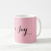 Tee-Jay-Tasse (TJ, T-Shirt Jai) Kaffeetasse (VorderseiteRechts)