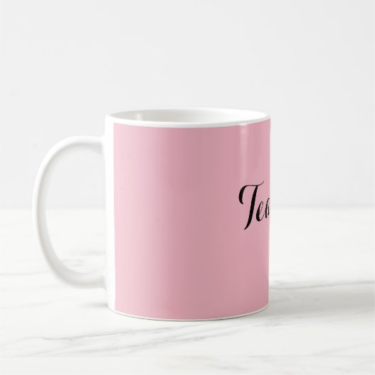 Tee-Jay-Tasse (TJ, T-Shirt Jai) Kaffeetasse (Links)