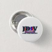 TEE JD Vance für Präsident Button (Vorne & Hinten)