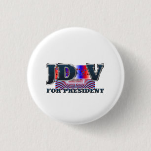 TEE JD Vance für Präsident Button