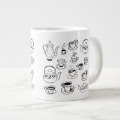 Tee Jumbo-Tasse (Vorderseite Rechts)