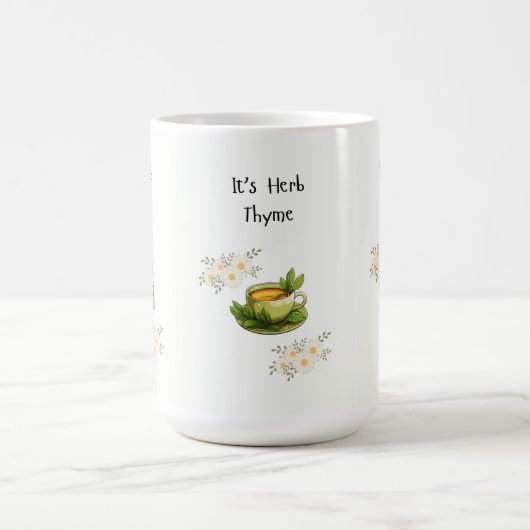 Tee/Kaffee-Tasse "It's Herb Thyme" Kaffeetasse (Mittel)