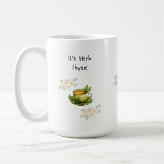 Tee/Kaffee-Tasse "It's Herb Thyme" Kaffeetasse