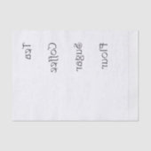 Tee-Kaffeemehl umkehren Zucker Seidenpapier (Vorderseite)