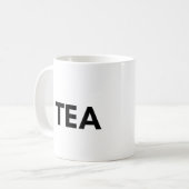 Tee Kaffeetasse (Vorderseite Links)