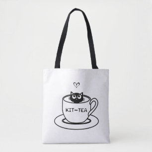 Tee Katzenliebhaber Tasche