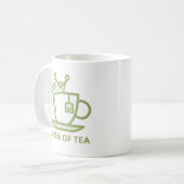 Tee-Königin Kaffeetasse (Vorderseite Links)