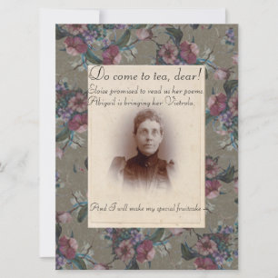 Tee, liebe Party Einladung