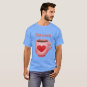 Tee-Liebhaber-Freund T-Shirt (Vorne ganz)