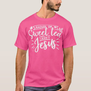 TEE LIEBT TEE-Design S SWEET TEA UND JESUS-Grafik