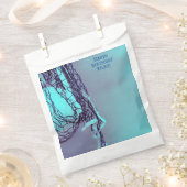 Tee Light Blue Net & Volleyball Sports Geschenktütchen (Ausgeschnitten)