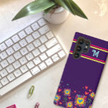 Tee Lila Monogram Fun Floral Inspirivity Samsung Galaxy Hülle<br><div class="desc">Diese fröhliche und farbenfrohe Inspirivity Handy Gehäuse wird die perfekte Ergänzung zu Ihrem Handy sein. Die pastellfarbenen Blume sind für jedes Alter geeignet. Fügen Sie einen ersten, um diese farbenfrohe Hülle zu personalisieren. Viele neue Handy-Fälle in meinem Zazzle-Shop hinzugefügt. Für mehr meiner alltäglichen inspirierenden Kunstwerke, Karo auf meine Facebook- und...</div>