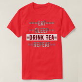 Tee Lover Geschenk essen Schlaftrunk trinken Tee W (Design vorne)