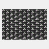 Tee-Lover-Positivitätssatz - Sit Sip Vergessen Geschenkpapier Set (Vorderseite 2)