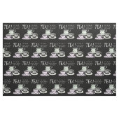 Tee-Lover-Positivitätssatz - Sit Sip Vergessen Stoff (Fat Quarter (45,7 x 55,9 cm))