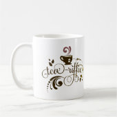 Tee Lover, Tea Drinker, Tee-Tasse, Typografie-Kaff Kaffeetasse (Links)