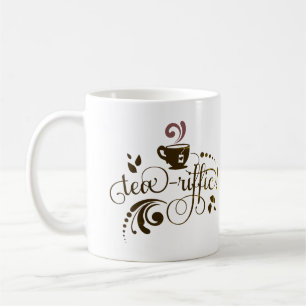 Tee Lover, Tea Drinker, Tee-Tasse, Typografie-Kaff Kaffeetasse