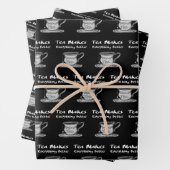 Tee-Lover-Zitat - Tee macht alles besser Geschenkpapier Set (Beispiel)