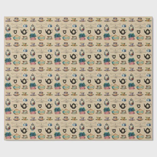 Tee macht alles besser geschenkpapier (Flach)