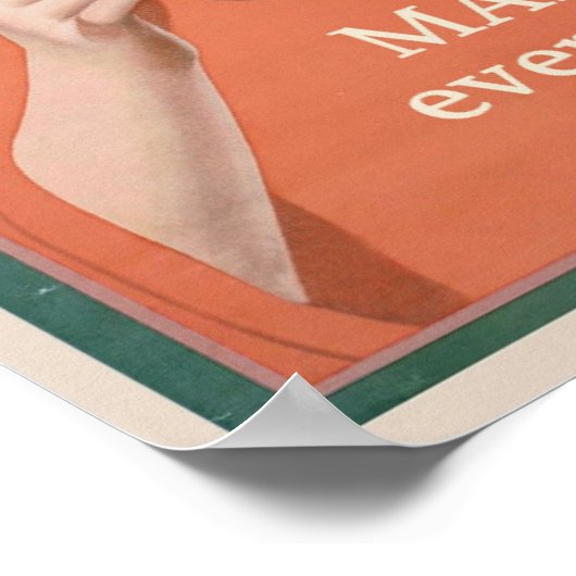 Tee macht alles besser poster (Ecke)