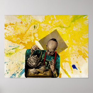 Tee-Mann durch Michael Moffa Poster