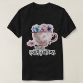 Tee mit Bridgertons Netflix Bridgertons Fanart (Design vorne)