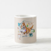 Tee mit Corgi Kaffeetasse (Mittel)